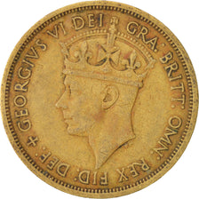 BRITISH WEST AFRICA, George VI, 2 Shillings, 1949, TTB, Nickel-brass, KM:29