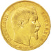 FRANCE, Napoléon III, 20 Francs, 1860, Paris, KM #781.1, AU(55-58), Gold, Gadour