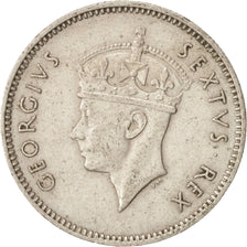 Coin, EAST AFRICA, George VI, 50 Cents, 1948, AU(50-53), Copper-nickel, KM:30