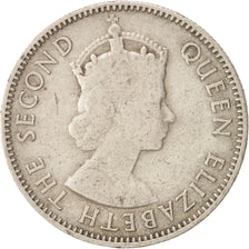 EAST AFRICA, Elizabeth II, 50 Cents, 1954, EF(40-45), Copper-nickel, KM:36