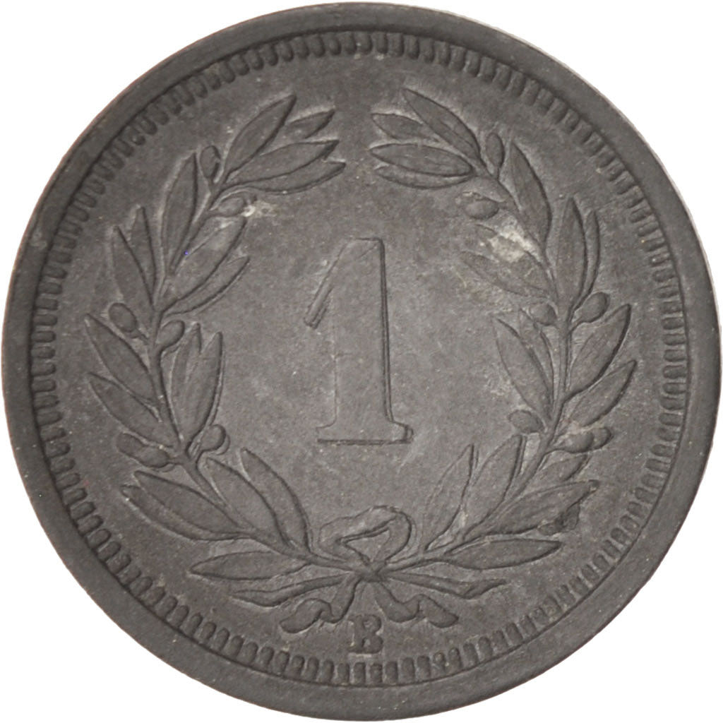 Monnaie, Suisse, Rappen, 1944, Bern, TTB+, Zinc, KM:3a