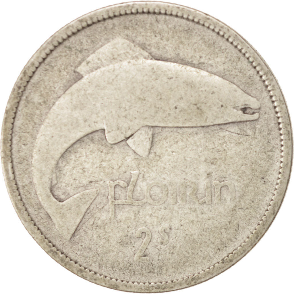 Coin, IRELAND REPUBLIC, Florin, 1940, VF(20-25), Silver, KM:15