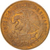 Moneda, México, 5 Centavos, 1960, Mexico City, MBC+, Latón, KM:426