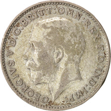 Moneta, Gran Bretagna, George V, 3 Pence, 1925, BB+, Argento, KM:813a