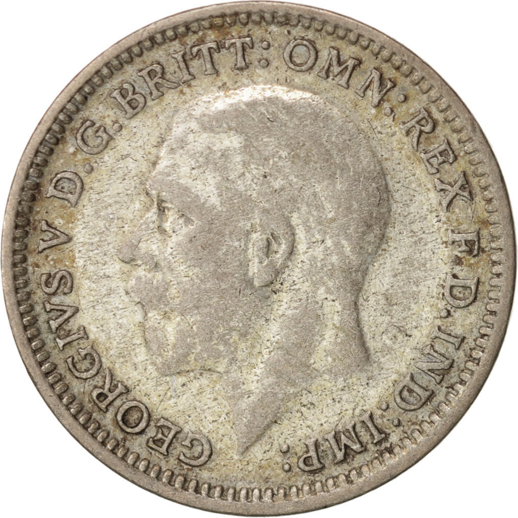 Münze, Großbritannien, George V, 3 Pence, 1926, SS, Silber, KM:813a