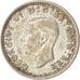 Moneta, Wielka Brytania, George VI, 3 Pence, 1941, AU(55-58), Srebro, KM:848