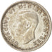 Coin, Great Britain, George VI, 3 Pence, 1941, AU(55-58), Silver, KM:848