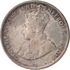 Moneta, Ceylon, George V, Cent, 1925, MB+, Rame, KM:107