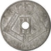 Coin, Belgium, 25 Centimes, 1946, AU(50-53), Zinc, KM:131