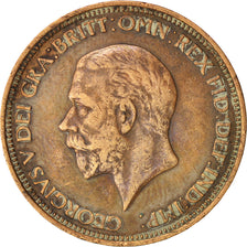Coin, Great Britain, George V, 1/2 Penny, 1935, EF(40-45), Bronze, KM:837