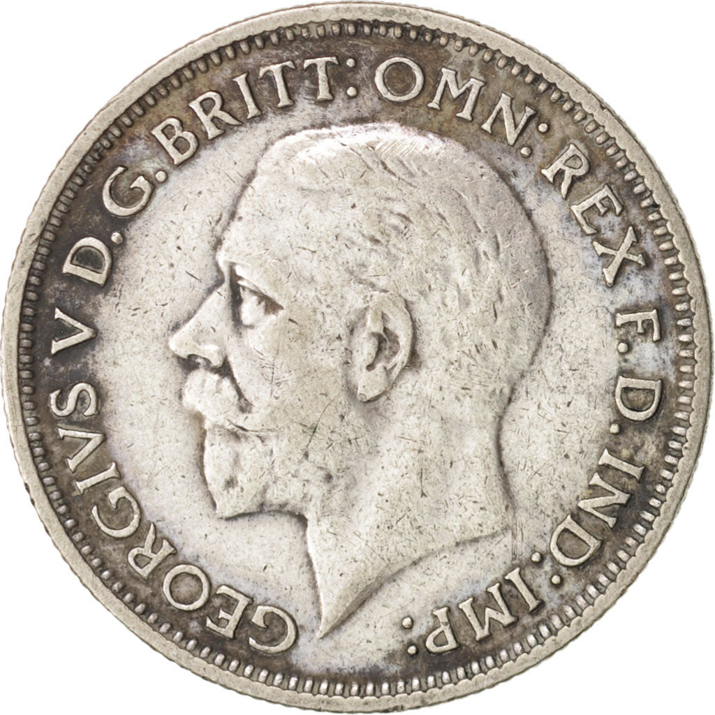 Great Britain, George V, 6 Pence, 1933, AU(50-53), Silver, KM:832
