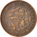 Coin, Netherlands, Wilhelmina I, Cent, 1922, AU(50-53), Bronze, KM:152