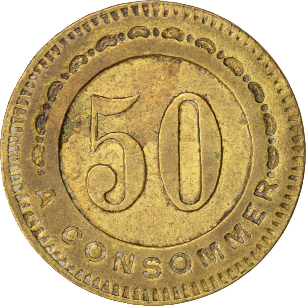 France, 50 à consommer, EF(40-45), Brass