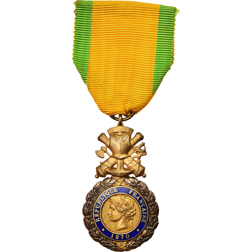 France, Troisième République, Valeur et Discipline, Medal, 1870, Excellent