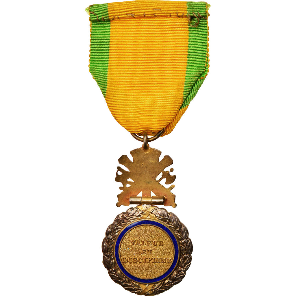 France, Troisième République, Valeur et Discipline, Medal, 1870, Excellent