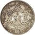 Morocco, Mohammed V, 200 Francs, 1953, Paris, AU(50-53), Silver, KM:53