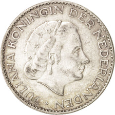 Coin, Netherlands, Juliana, Gulden, 1986, EF(40-45), Silver, KM:184