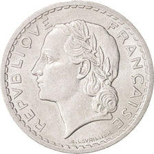 Moneda, Francia, Lavrillier, 5 Francs, 1947, Paris, SC, Aluminio, KM:888b.1