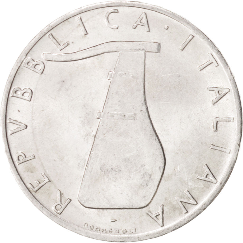 Moneta, Italia, 5 Lire, 1955, Rome, SPL, Alluminio, KM:92
