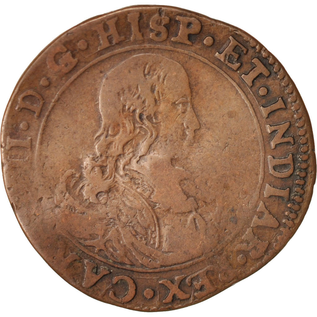 Pays-Bas espagnols, Jeton, Belgium, Charles II, Anvers, Bureau des Finances