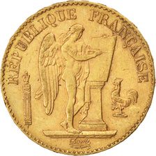 Francia, Génie, 20 Francs, 1894, Paris, BB+, Oro, KM:825, Gadoury:1063