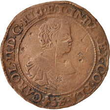 Belgien, Token, Spanish Netherlands, Charles II, S+, Kupfer