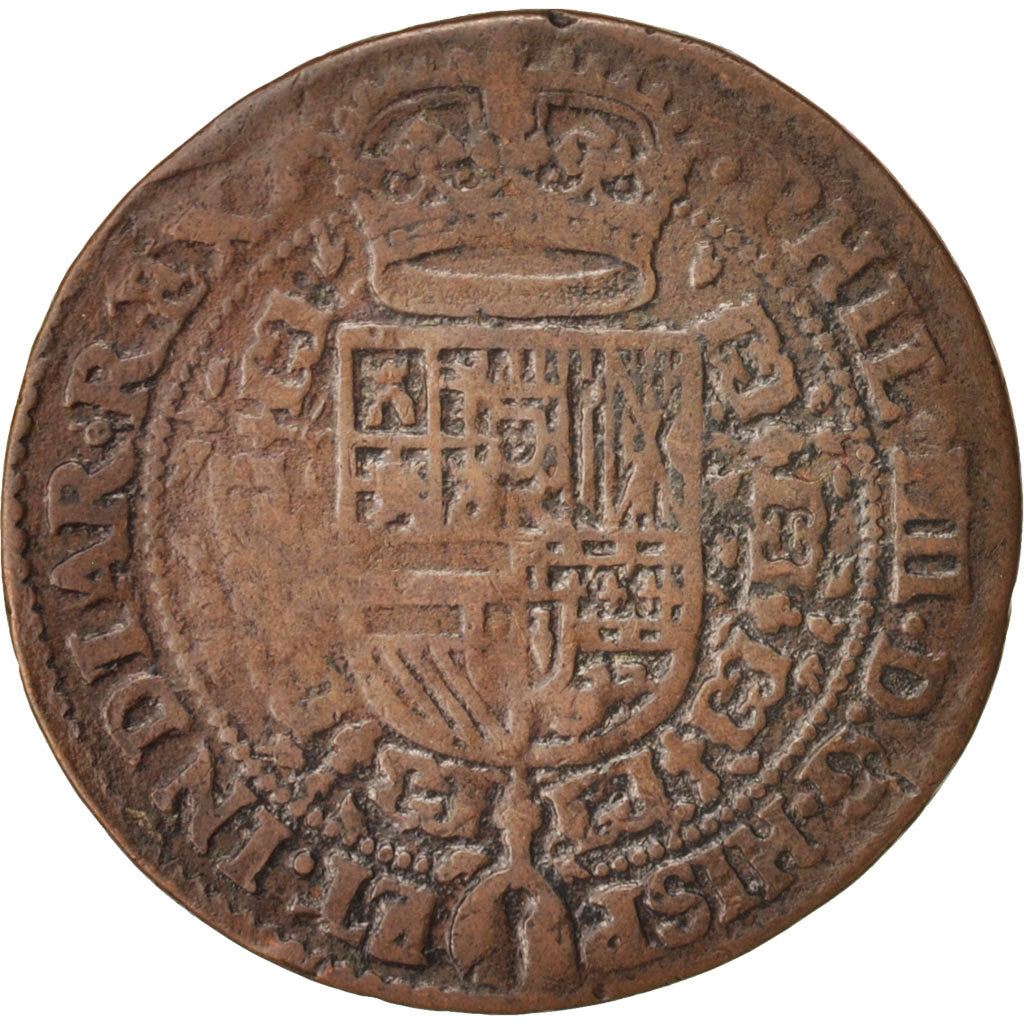 België, Token, Spanish Netherlands, Philippe IV, Anvers, Bureau des Finances