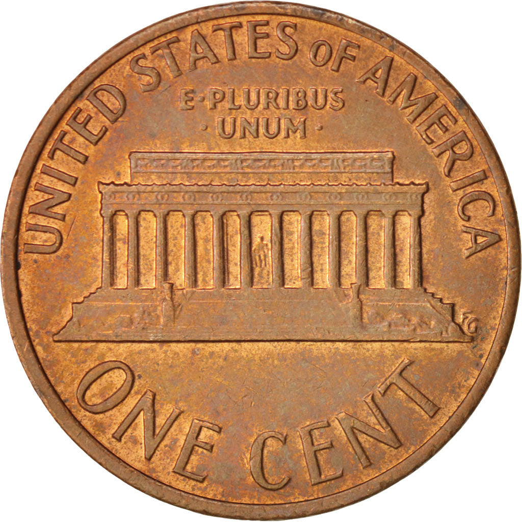 Coin, United States, Lincoln Cent, Cent, 1974, U.S. Mint, Philadelphia