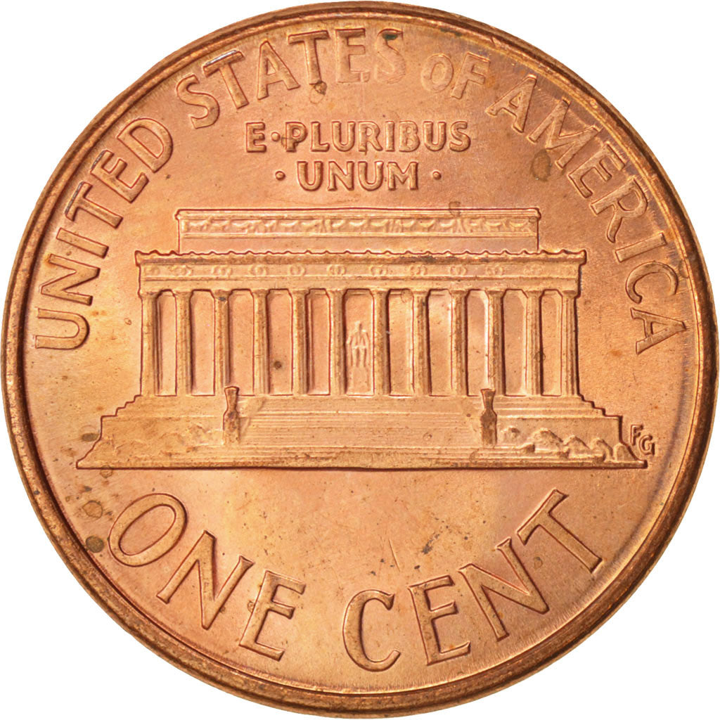 Coin, United States, Lincoln Cent, Cent, 1990, U.S. Mint, Philadelphia