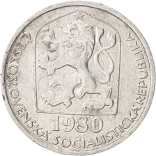 Monnaie, Tchécoslovaquie, 10 Haleru, 1980, TTB+, Aluminium, KM:80