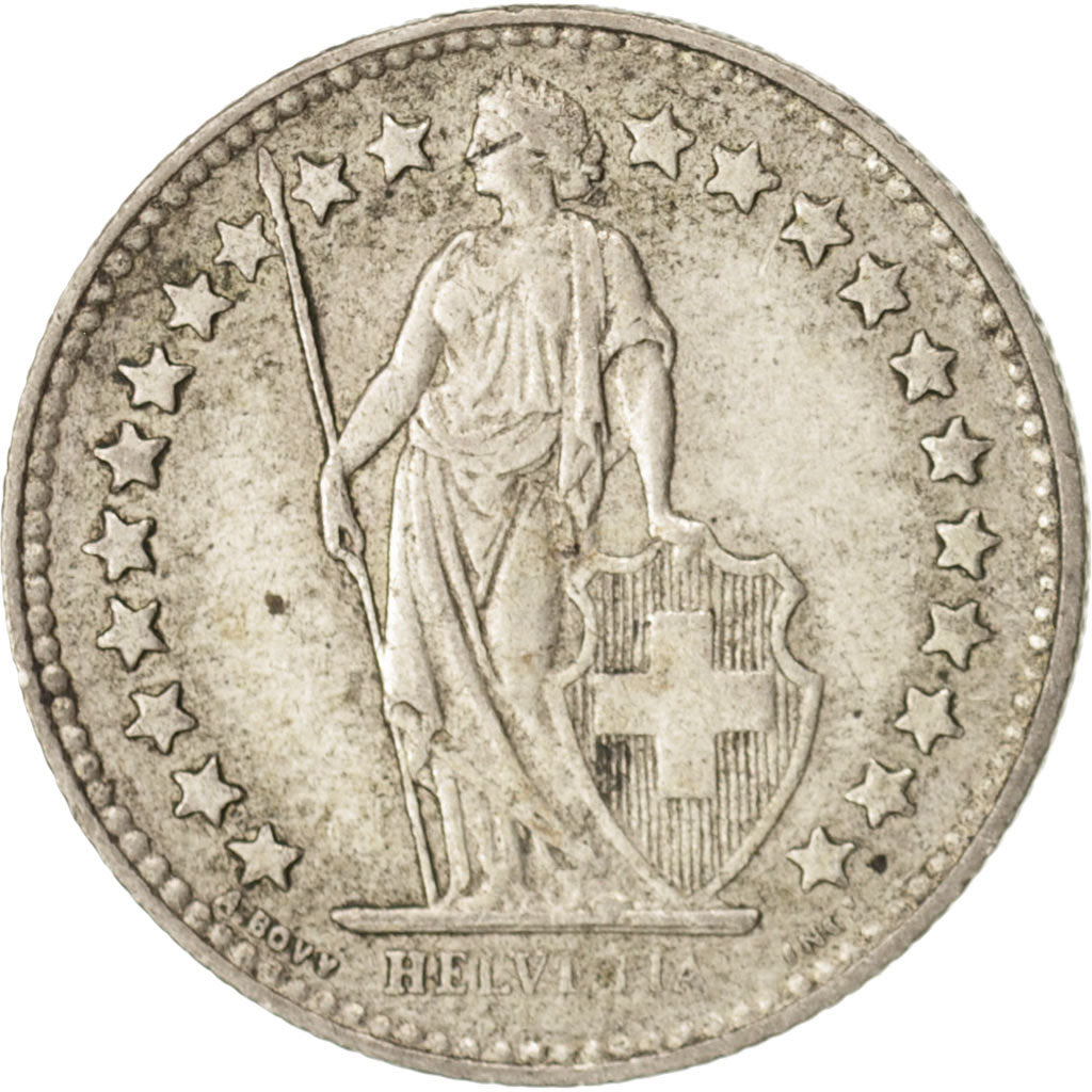 Monnaie, Suisse, 1/2 Franc, 1956, Bern, TTB+, Argent, KM:23
