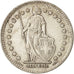 Coin, Switzerland, Franc, 1944, EF(40-45), Silver, KM:24