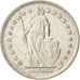Münze, Schweiz, Franc, 1960, Bern, VZ+, Silber, KM:24