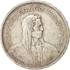 Coin, Switzerland, 5 Francs, 1935, Bern, EF(40-45), Silver, KM:40