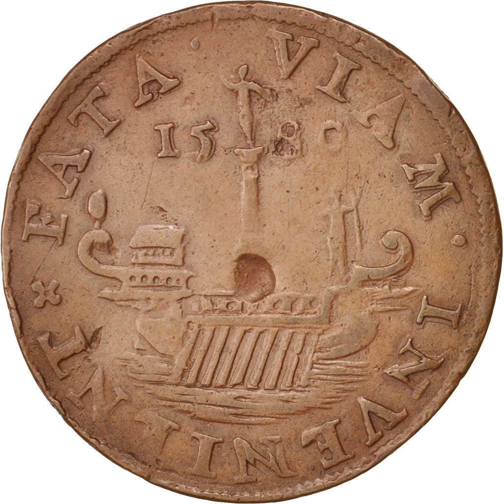 Paesi Bassi, Token, Prince d'Orange, 1580, BB, Rame, 27