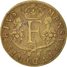 France, Token, Royal, François Ier, XVIth Century, TTB+, Brass, 24