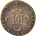 France, Token, Royal, Henri II, 1558, EF(40-45), Brass, 24