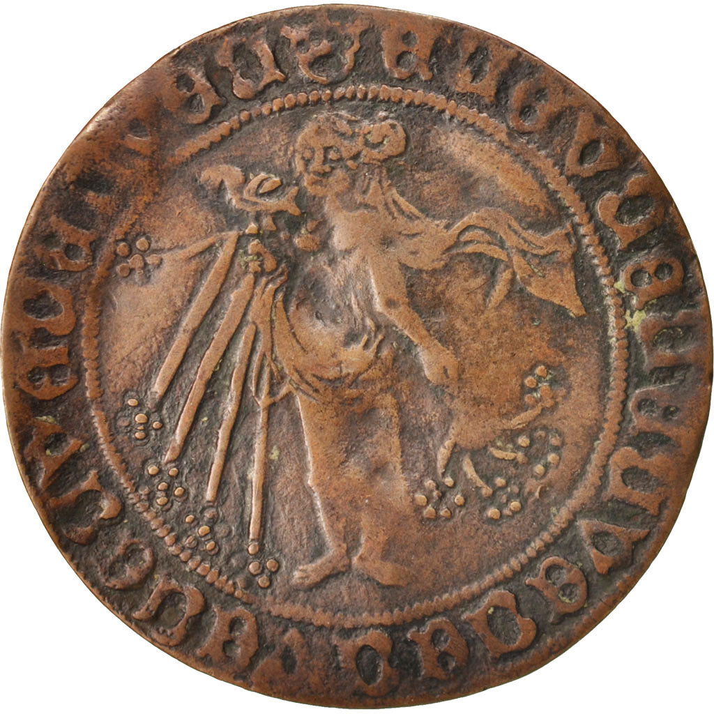 Francia, Token, token count, Jeton à la Vénus, XVIth Century, MBC, Cobre