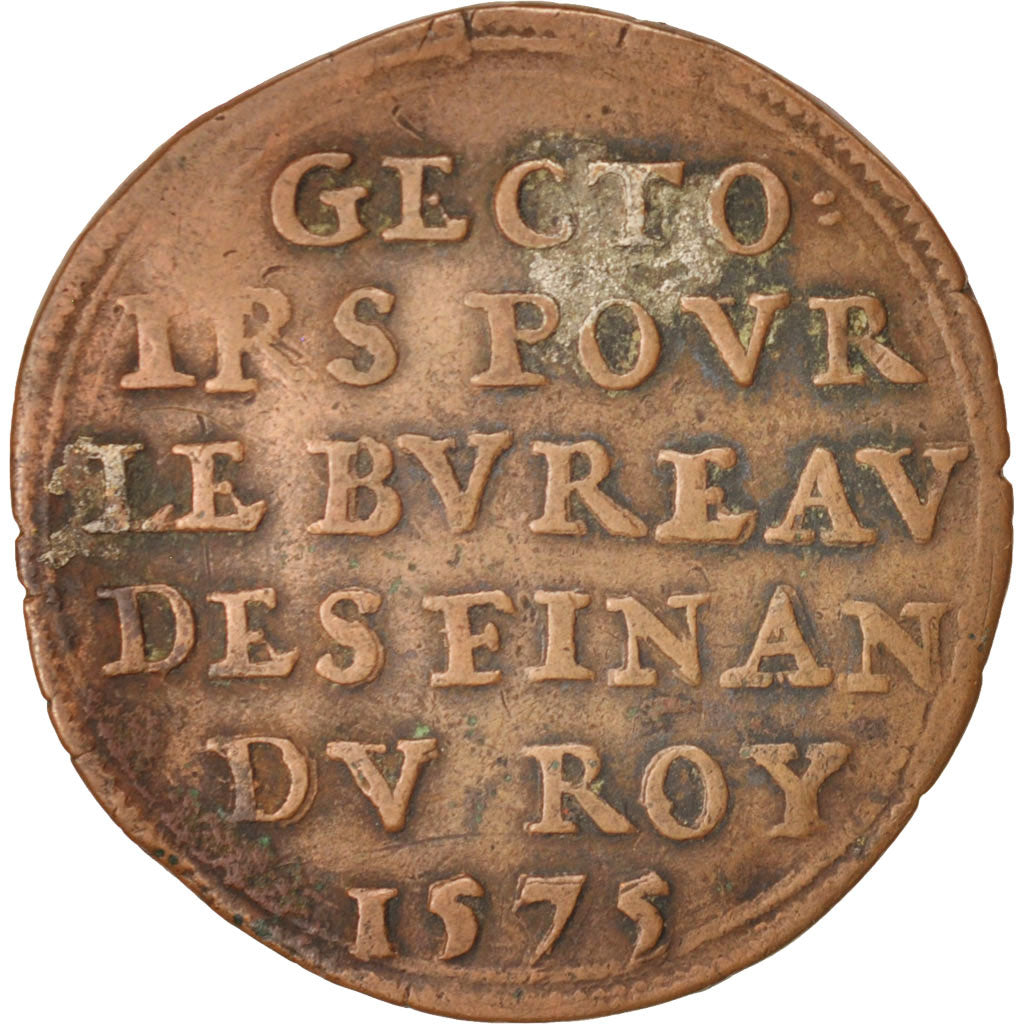 Belgien, Token, The Stability of Belgium, 1575, SS, Kupfer