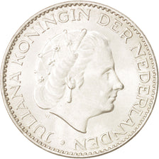 Coin, Netherlands, Juliana, Gulden, 1965, MS(63), Silver, KM:184