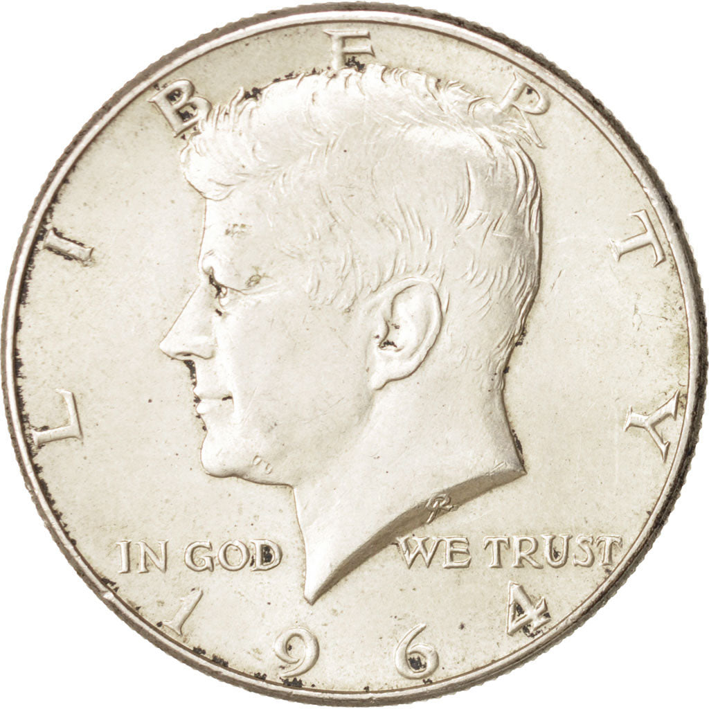 Moneda, Estados Unidos, Kennedy Half Dollar, Half Dollar, 1964, U.S. Mint