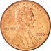 Moneda, Estados Unidos, Lincoln - Shield Reverse, Cent, 2010, U.S. Mint, Denver