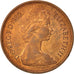 Coin, Great Britain, Elizabeth II, 2 New Pence, 1980, MS(63), Bronze, KM:916