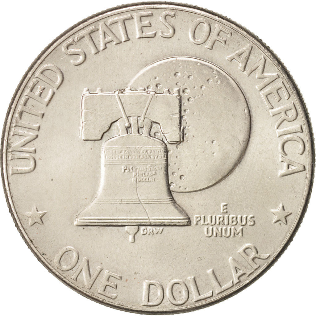Coin, United States, Eisenhower Dollar, Dollar, 1976, U.S. Mint, Denver