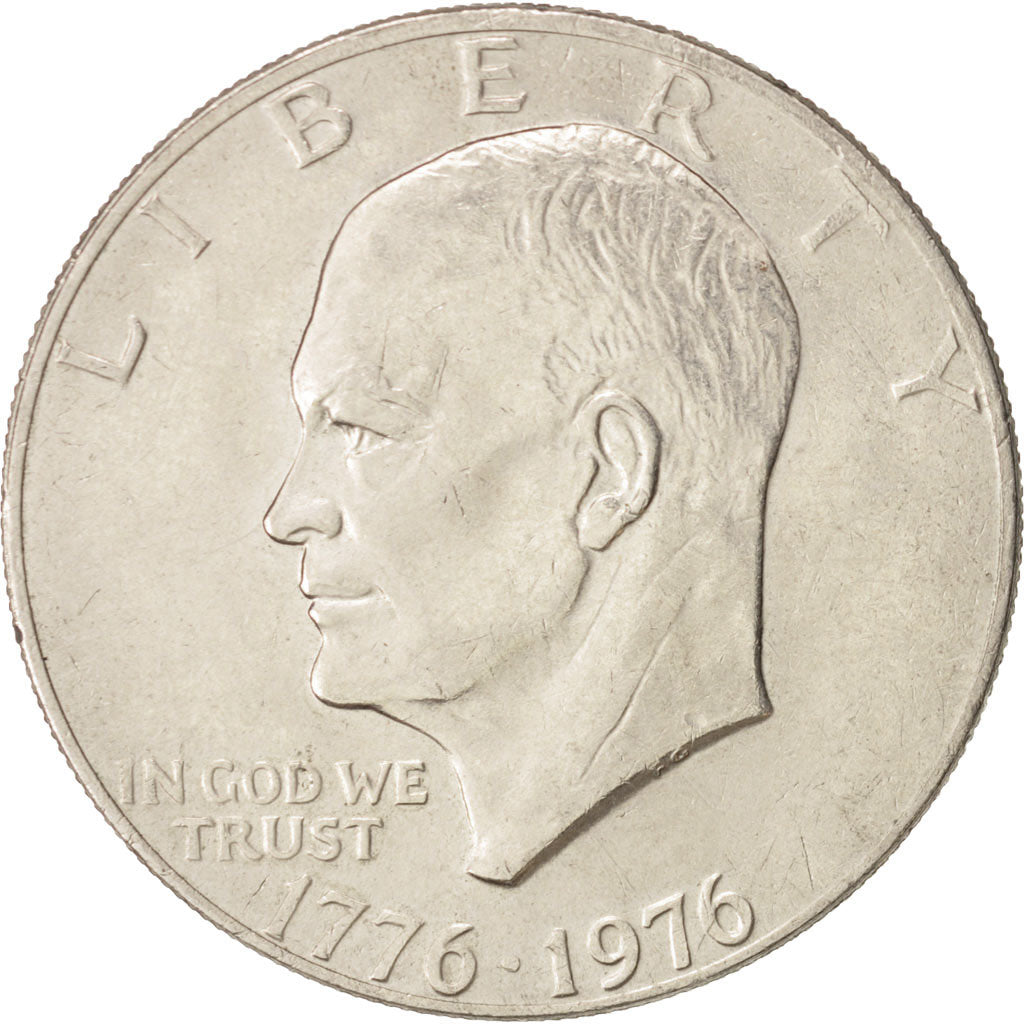 United States, Eisenhower Dollar, Dollar, 1976, U.S. Mint, Philadelphia, AU(5...