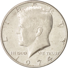 Monnaie, États-Unis, Kennedy Half Dollar, Half Dollar, 1974, U.S. Mint