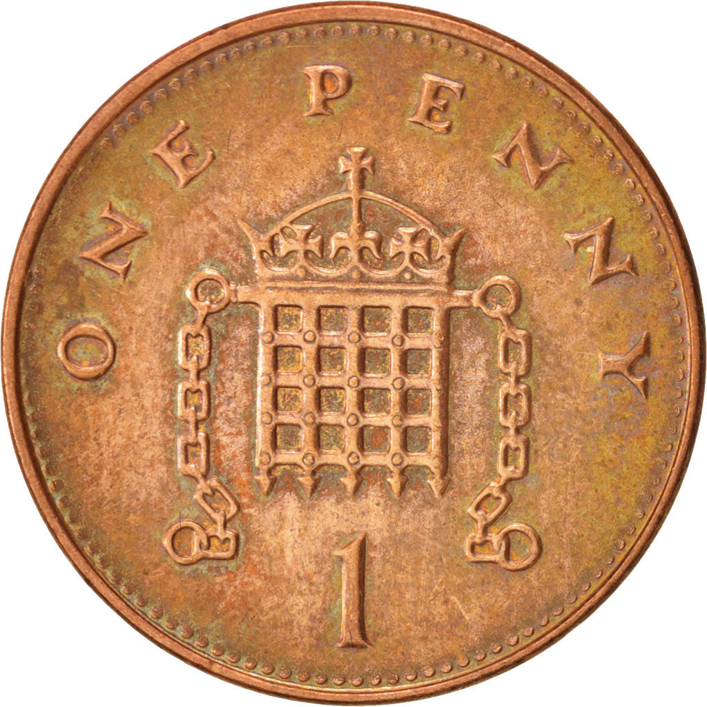 Monnaie, Grande-Bretagne, Elizabeth II, Penny, 2000, SUP, Copper Plated Steel