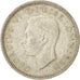 Moneta, Gran Bretagna, George VI, 6 Pence, 1940, BB+, Argento, KM:852