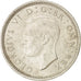 Great Britain, George VI, 6 Pence, 1946, MS(63), Silver, KM:852