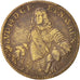 France, Token, Royal, Louis XIV, XVIIth Century, EF(40-45), Brass, 28